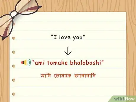 Image titled Say "I Love You" in Bengali Step 1